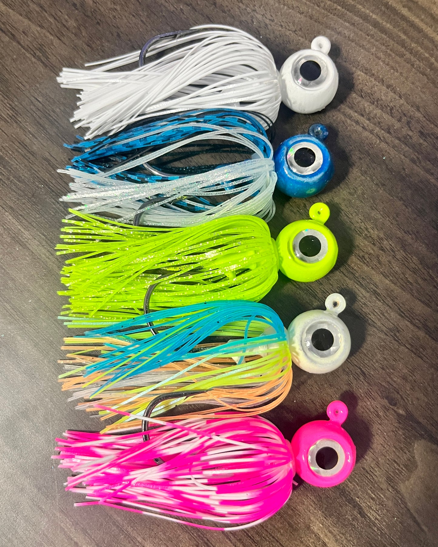 1-8 oz. Skirted Bigeye Jig